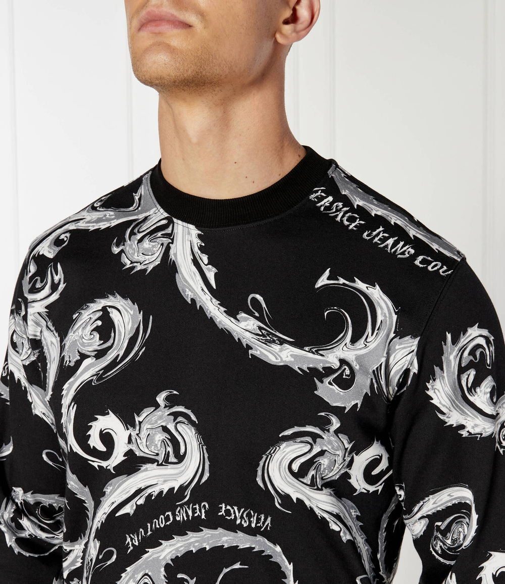 Худи Versace Jeans Couture - черный(77GAI3R0FS161)