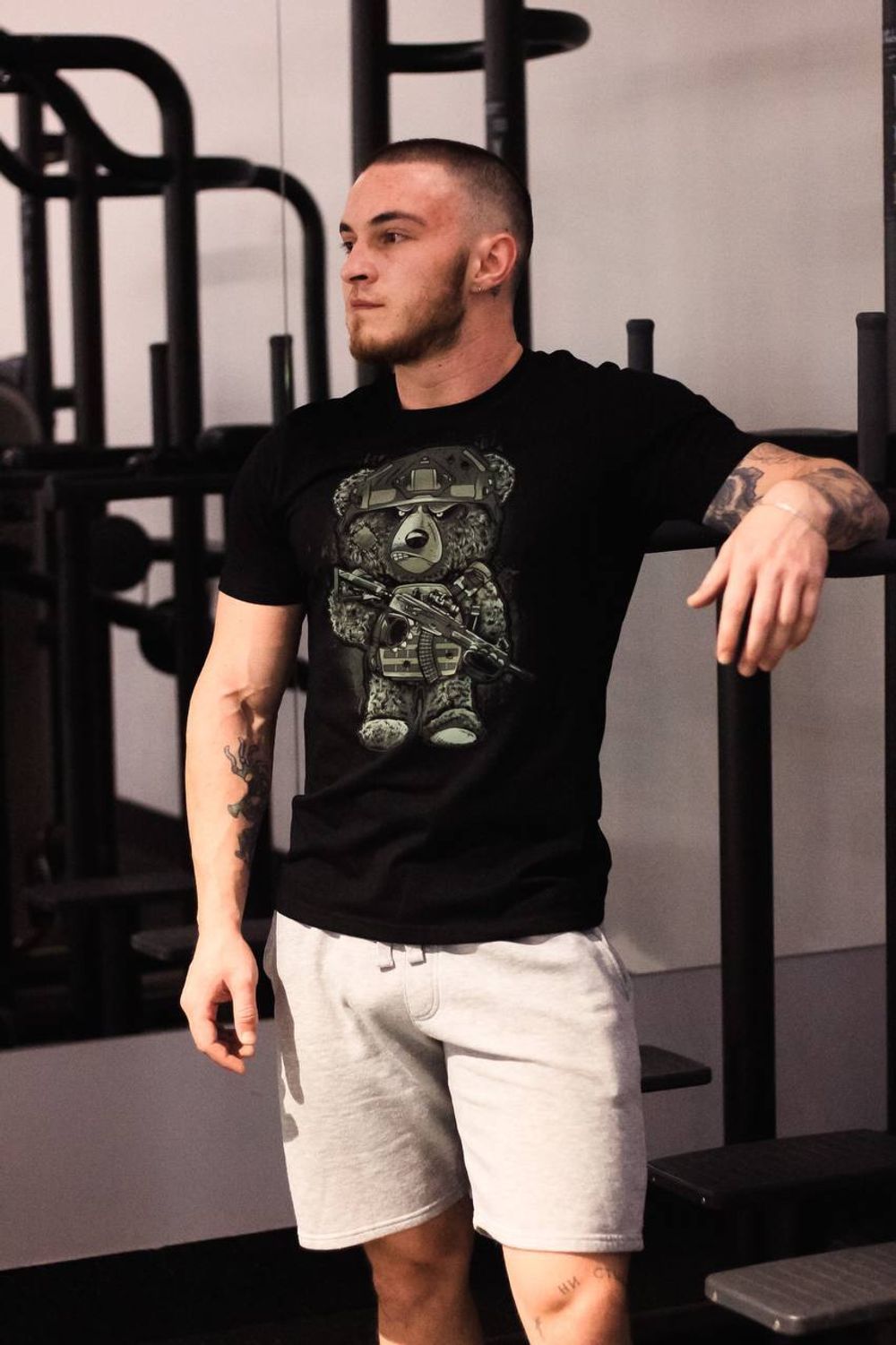 Футболка "Сердитый медведь"