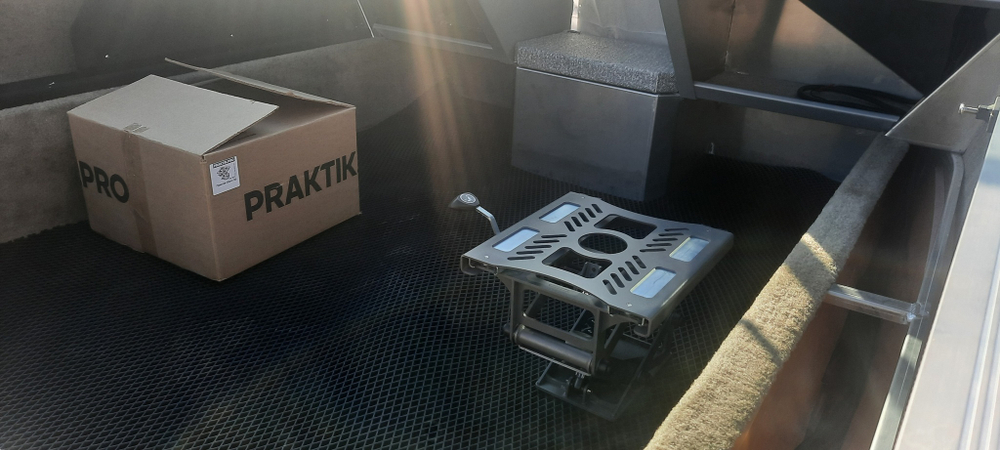 Готовый комплект: лодка Girgis 440 Fish + Yamaha F50LETL. Новый.