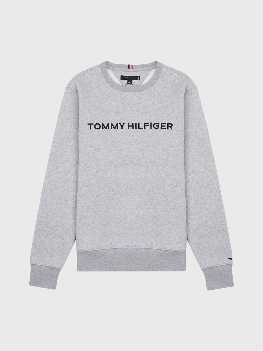 Свитшот Tommy Hilfiger Tommy Embroidered Hilfiger Icon Grey Heather