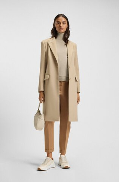 BOSS Водолазка из тонкой шерсти