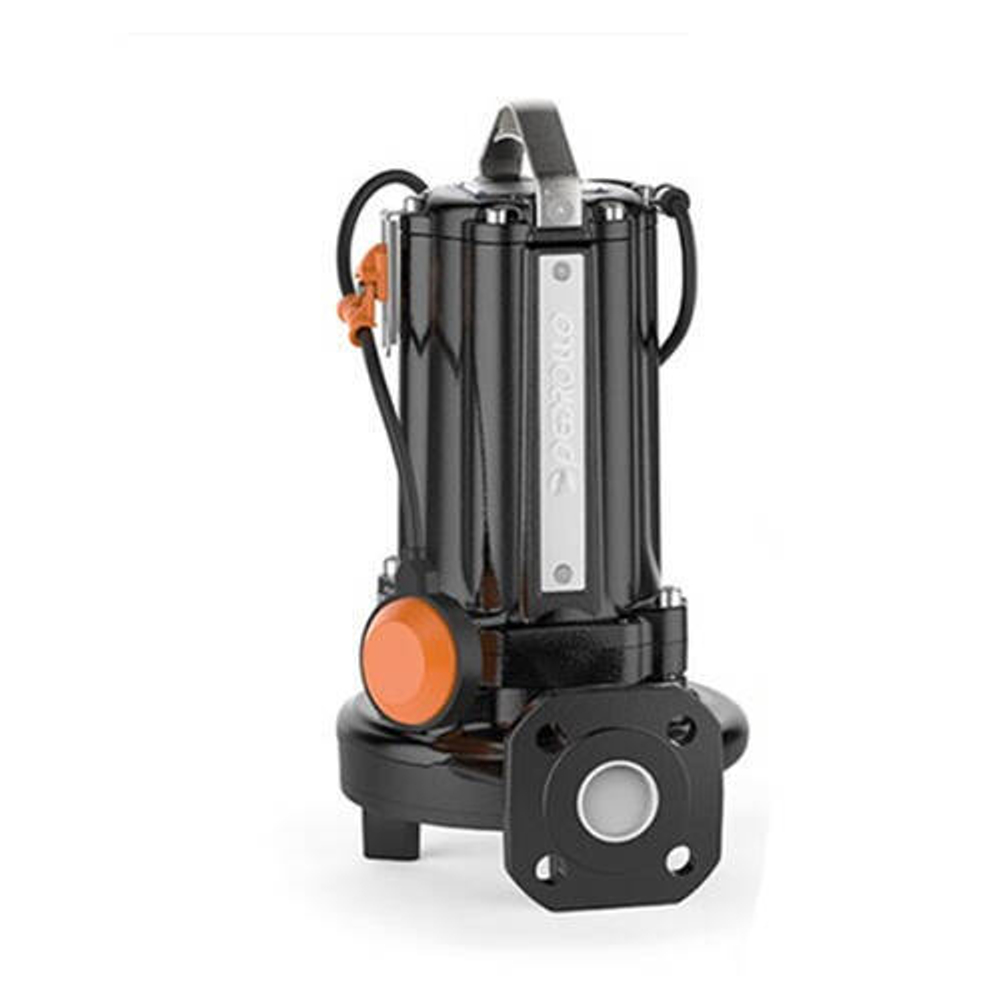Насос фекальный Pedrollo TR 3 AP (3 кВт, 3x400 В, Qmax 305 л/мин, Hmax 44,5 м, кабель 10 м)