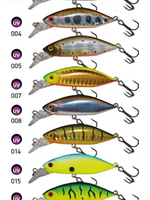 Воблер для рыбалки CRASH MINNOW 55S-005 6,6 г., тонущий