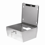Диспенсер для полотенец LAIMA PROFESSIONAL INOX, (Система H3) V-сложения, нержавеющая сталь, зеркальный.
