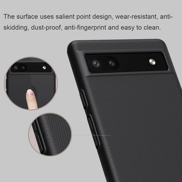 Чехол Nillkin Super Frosted Shield Pro для Google Pixel 6A (Белый)