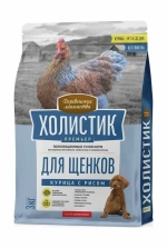 Корм для щенков Деревенские лакомства Холистик Премьер курица с рисом для собак мини-пород, 1 кг