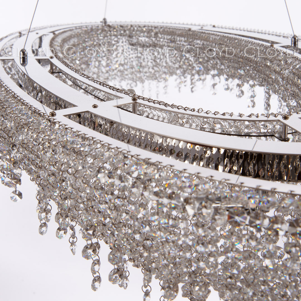 Люстра Cloyd HAYAO C16 / шир. 120 см - хром (арт.10888)