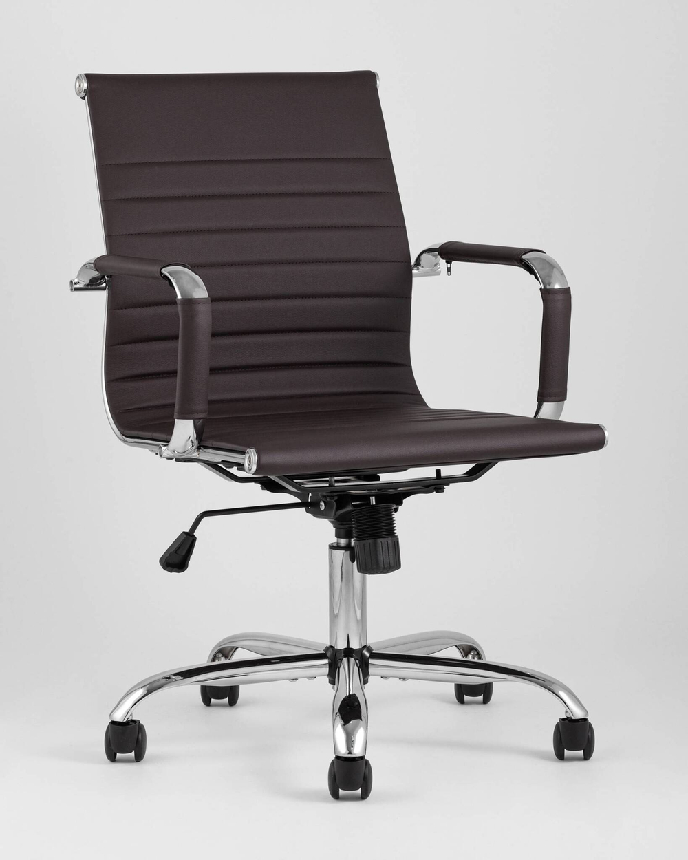 Кресло офисное TopChairs City S коричневое