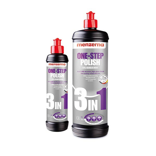 MENZERNA One step polish 3 in 1 Универсальная среднеабразивная доводочная полировальная паста 1 л