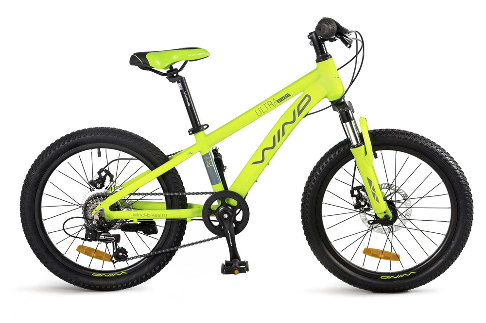 Велосипед WIND Ultra 20"07-spd, светло-зеленый