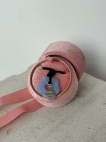 Подвеска цветочек в голубом цвете