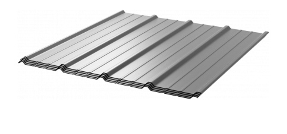 Профнастил С-18 (МП18) оцинкованный 0.5 мм Цена за м²