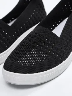 Мокасины летние текстильные