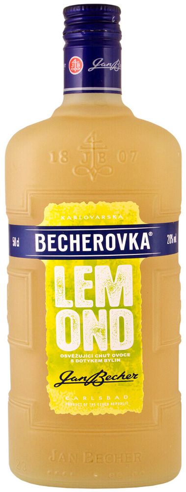 Ликер БЕХЕРОВКА ЛЕМОНД со вкусом лимона