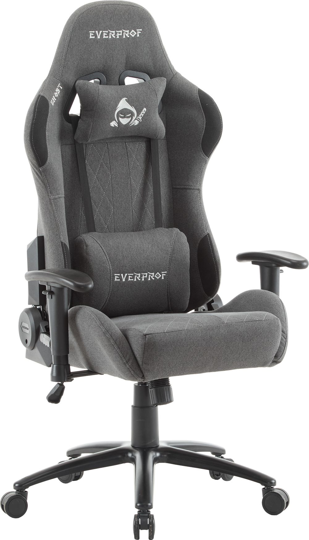 Кресло Everprof Ghost Ткань Серый