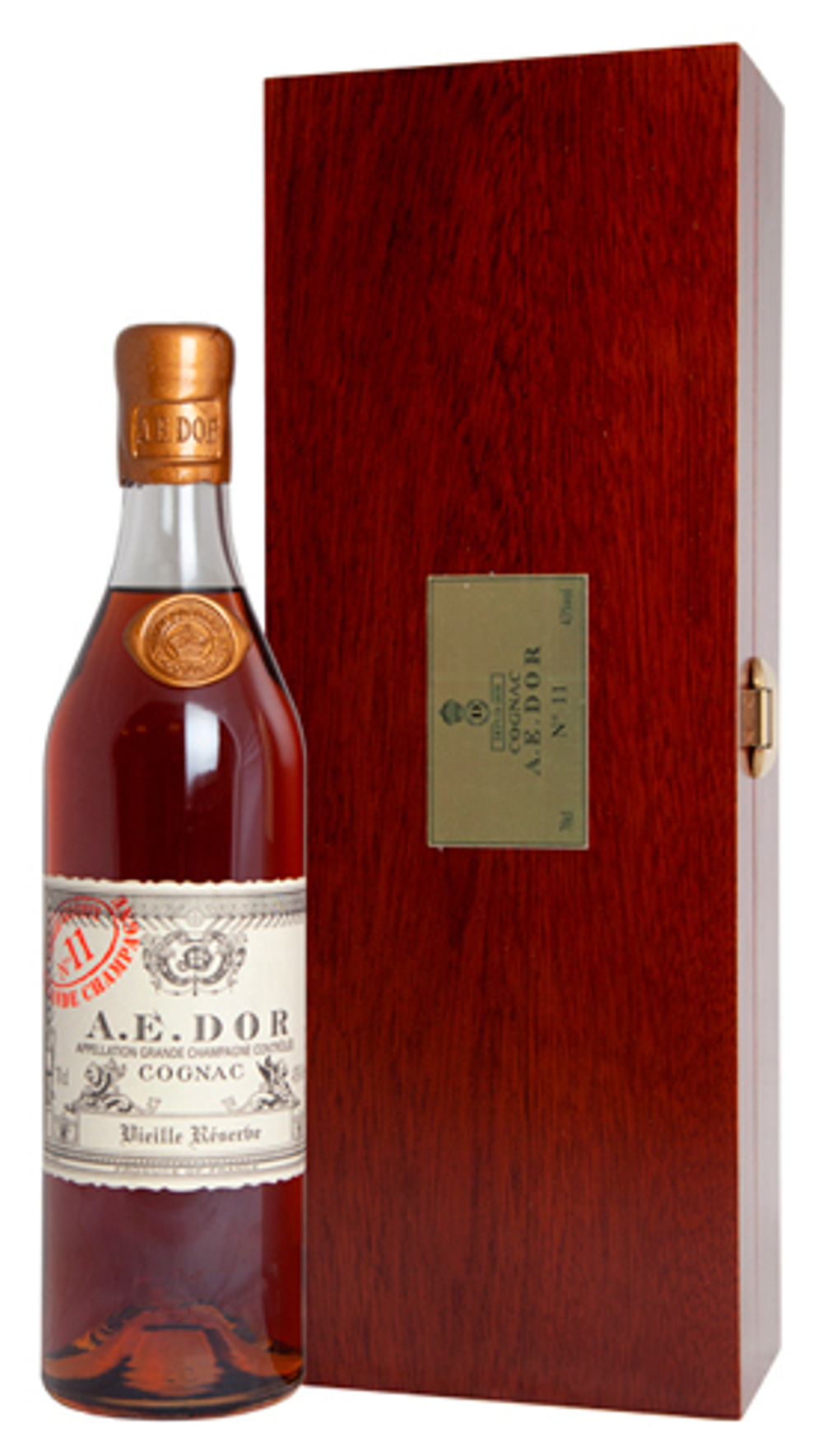 Коньяк A.E.DOR №11 wood box, 0.7 л