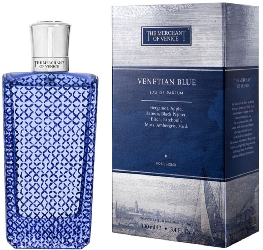 The Merchant Of Venice Nobil Homo Venetian Blue EDP 100 ml