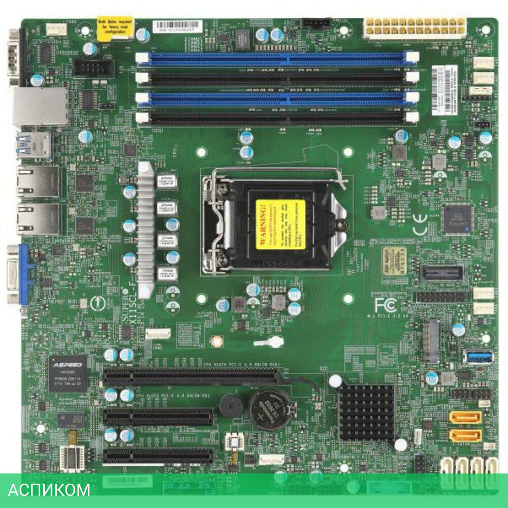 Материнская плата SuperMicro MBD-X11SCL-F-B