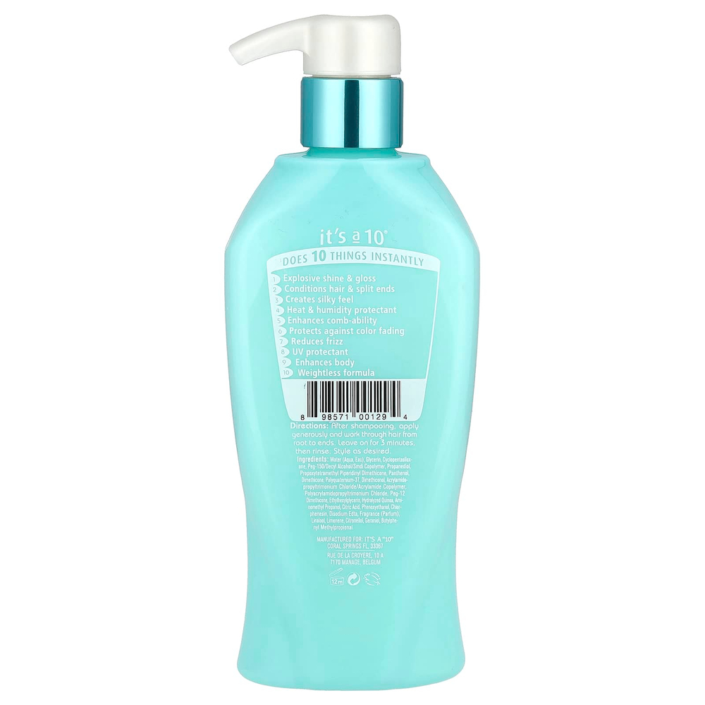 It's a 10, Blow Dry Miracle, кондиционер для блестящей глазури, 295,7 мл (10 жидк. унц.)