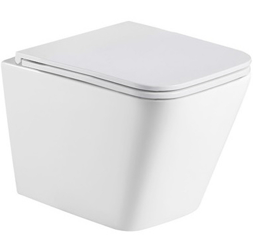 Унитаз WeltWasser Gelbach 043 MT-WT 10000011817 подвесной Белый матовый с сиденьем Микролифт