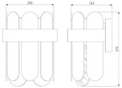 Бра Bogate's Conte 333/1