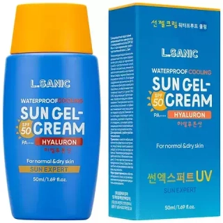 Крем солнцезащитный с гиалуроновой кислотой L.SANIC Sun Gel Cream Hyaluronic Acid SPF50 PA++++ 50 мл