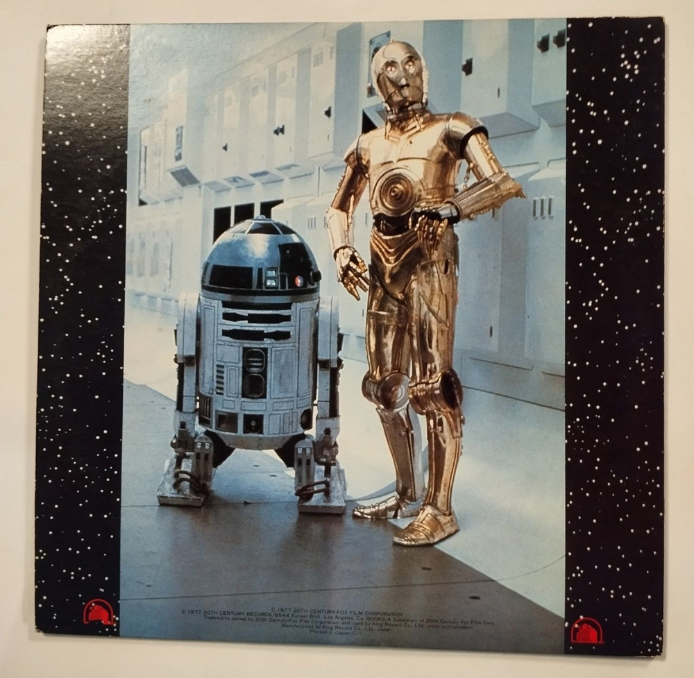 Винтажная виниловая пластинка LP The London Symphony Orchestra The Story Of Star Wars (Japanese Version) (No Obi) (Japan 1978)