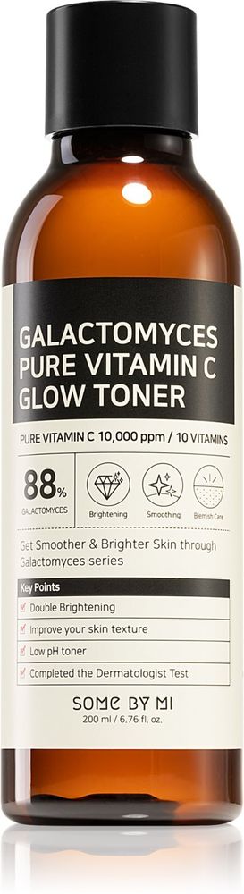 Some By Mi успокаивающий тоник с осветляющим эффектом Galactomyces Pure Vitamin C
