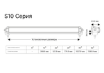 Светодиодная балка Aurora Комбинированный белый свет и DRL белый/янтарный свет