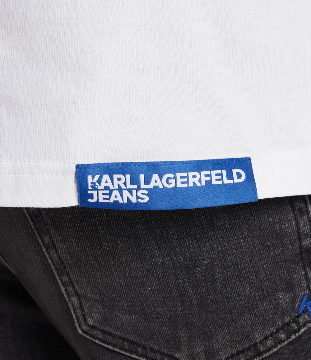 Футболка Karl Lagerfeld Jeans - белый(241D1702)