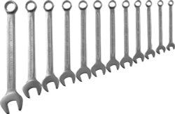 W26112S Набор ключей гаечных комбинированных в сумке, 8-22 мм, 12 предметов
