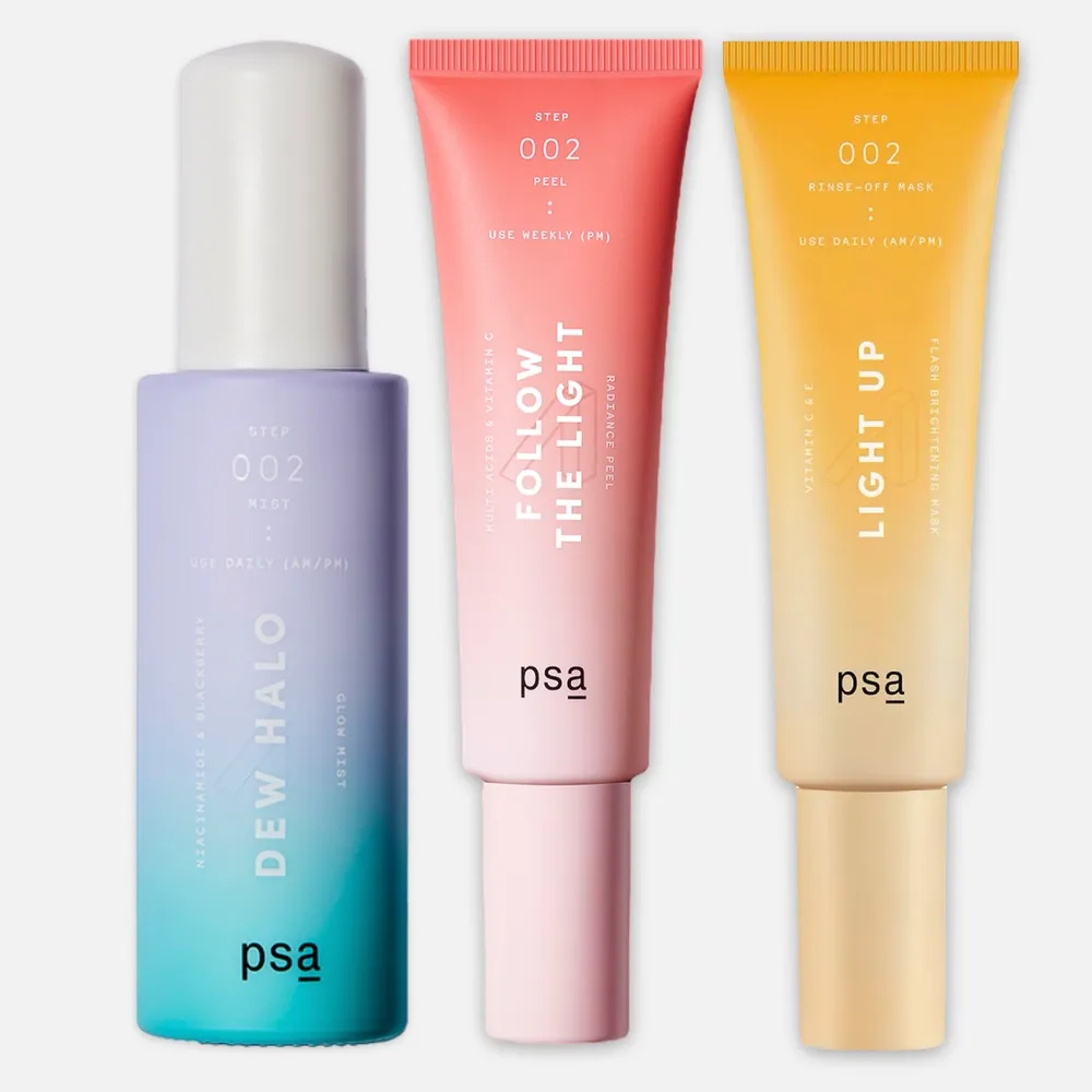 ПИЭСЭЙ Набор для сияния / PSA GLOW &amp; GO