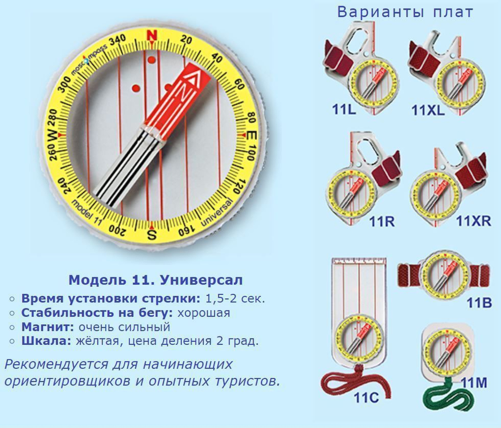 Компас Москомпас Модель 11L