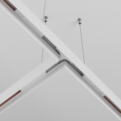 Коннектор питания Т-образный для магнитного шинопровода Maytoni   TRA034CWT-42W