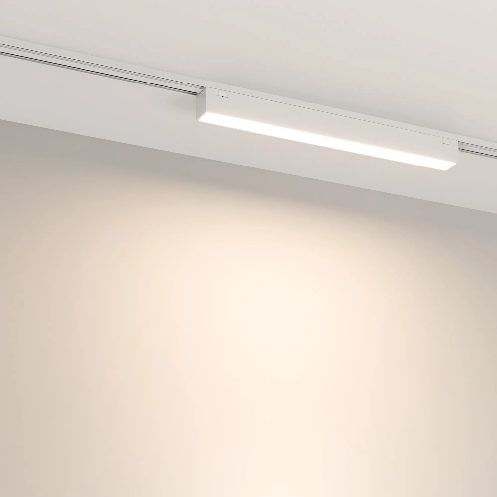 Светильник MAG-VIBE-FLAT-L293-12W Warm3000 (WH, 100 deg, 48V) (Arlight, IP20 Металл, 5 лет) 044433