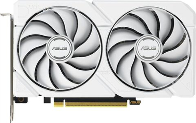 Видеокарта ASUS AMD  Radeon RX 9060XT DUAL-RX9060XT-16G-WHITE 16ГБ Dual, GDDR6, Ret