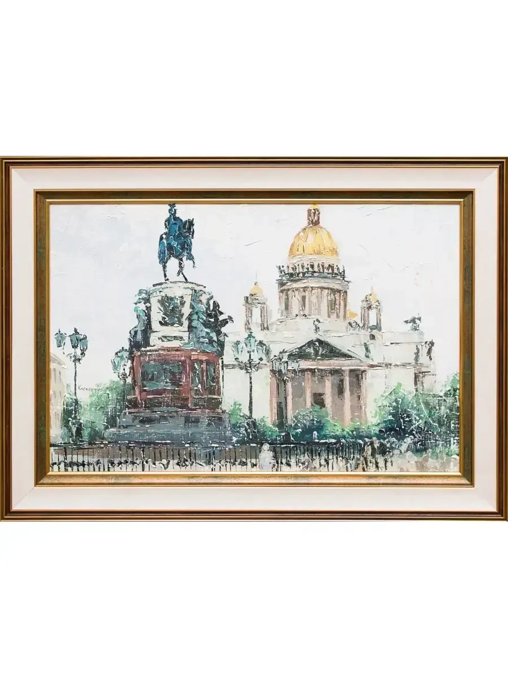 Картина маслом Сквозь века Клеверов