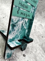 Подставка для телефона деревянная