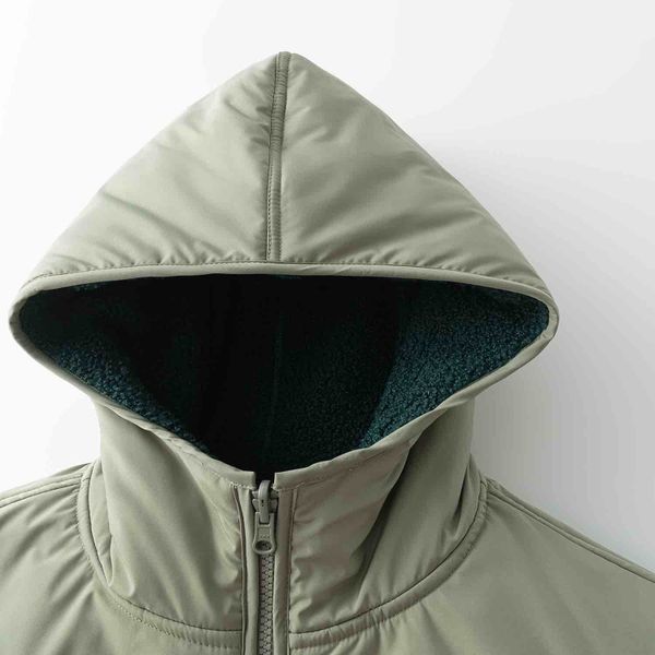 Куртка двухсторонняя зеленая - фото 6