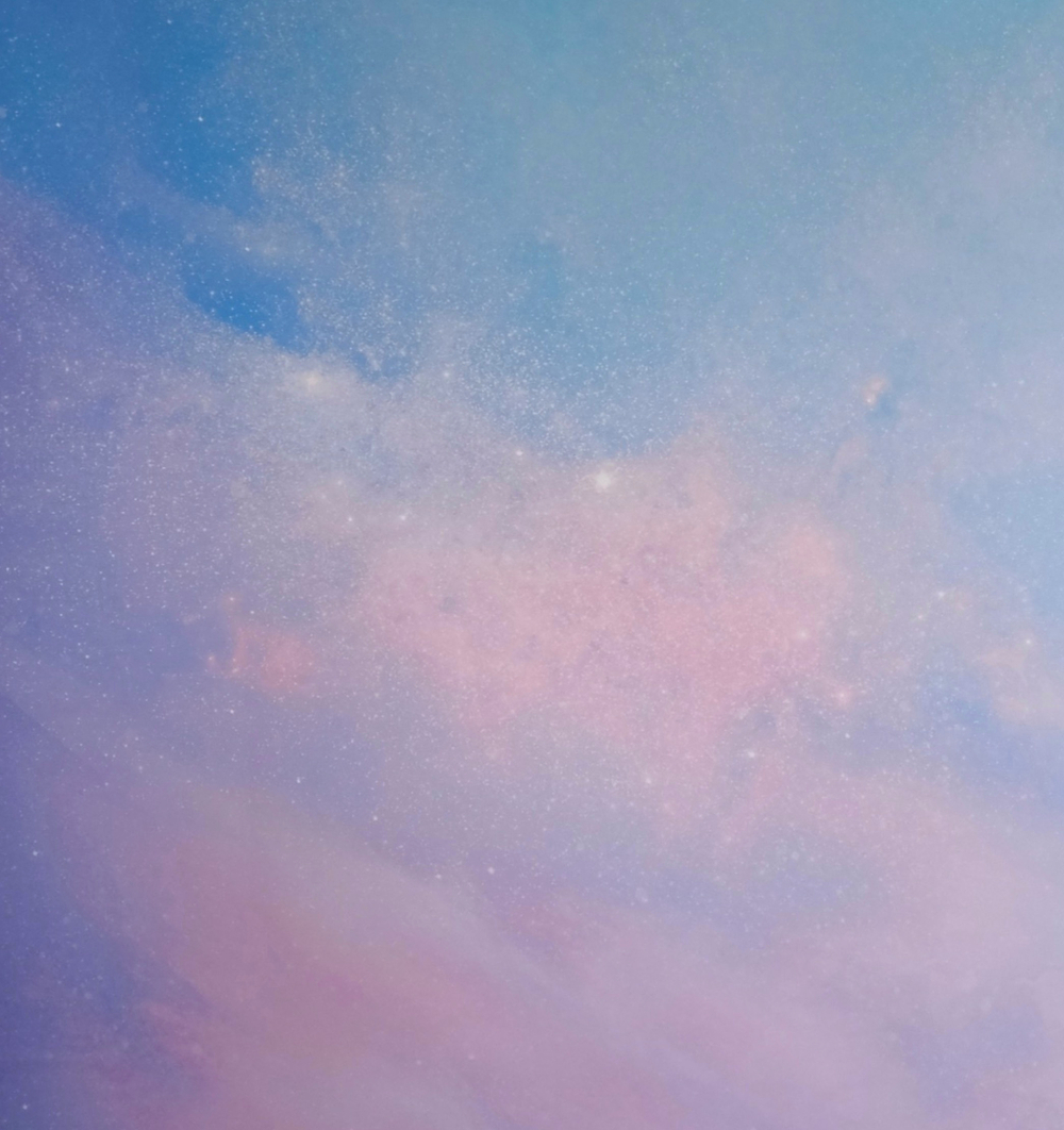 Синий космос - фон неопреновый