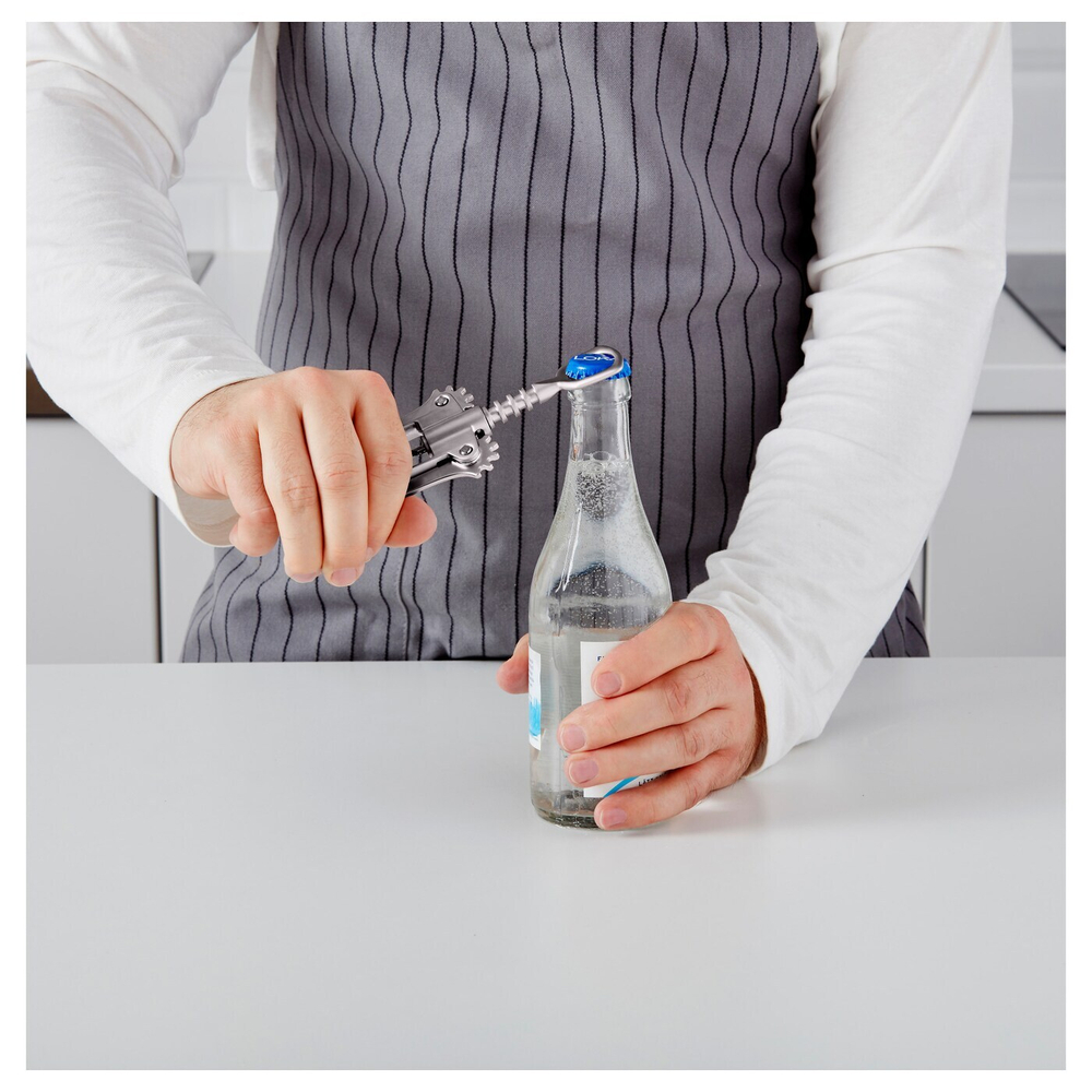 Штопор IKEA IDEALISK, Серебристый / Матовый, 1 шт