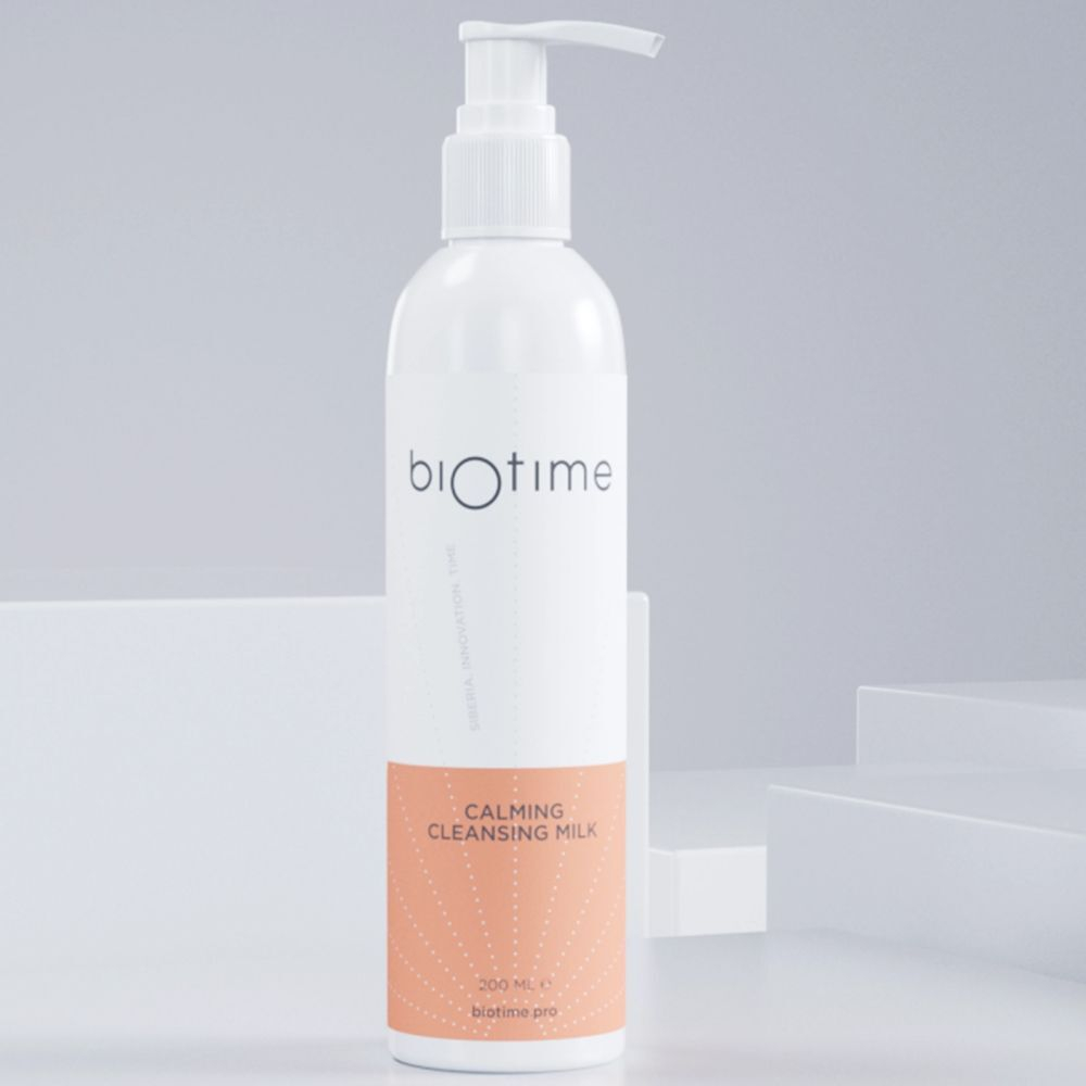 CALMING CLEANSING MILK BIOTIME - Молочко успокаивающее очищающее (Биотайм), 200 мл