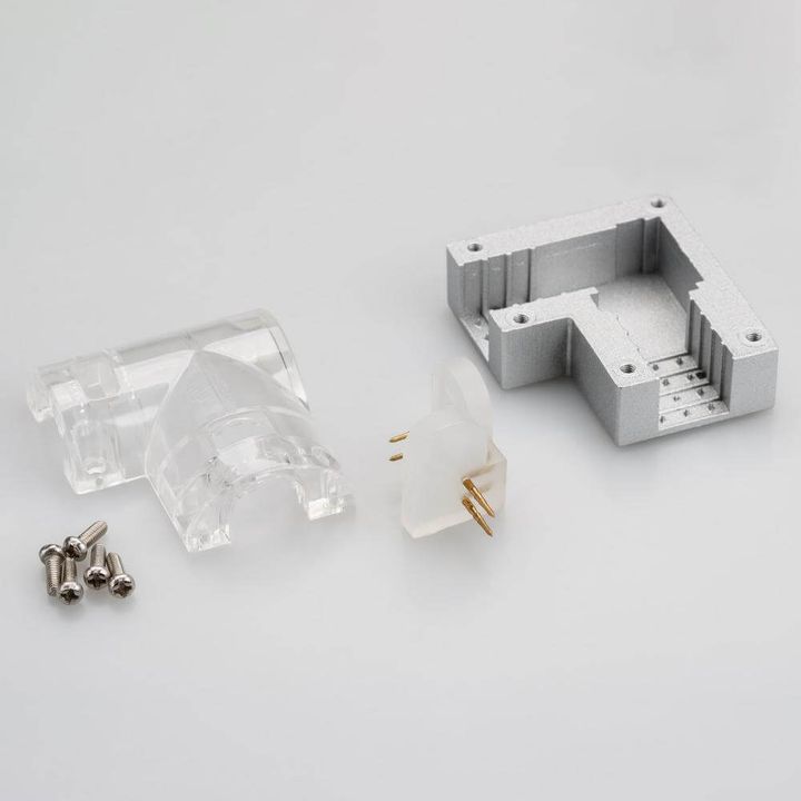 Коннектор L-образный Arlight ARL-Clear-U15-90 022702