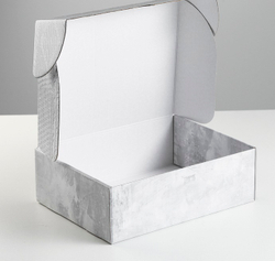 Коробка складная одиночная Прямоугольник «Тепла и уюта», 30,7*22*9,5 см, 1 шт.