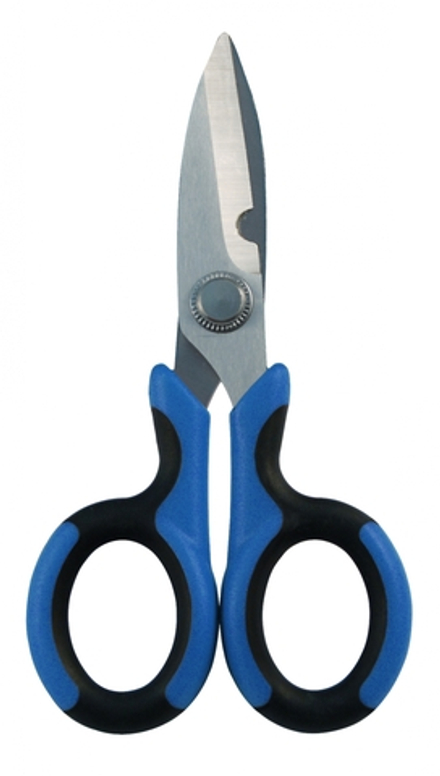 KING TONY Ножницы электрика 145 мм, для работы с проводами