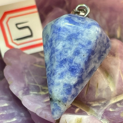 37247 Лазурит Кулон Маятник 22мм