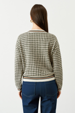 22779 Джемпер женский (молочный / хаки)