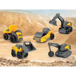 Dickie Construction - строительные машины Volvo 5-Pak 3722008