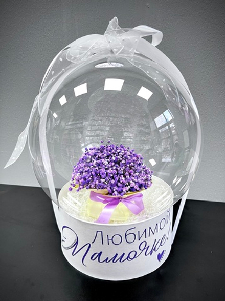 Цветы в шаре на День мамы №2