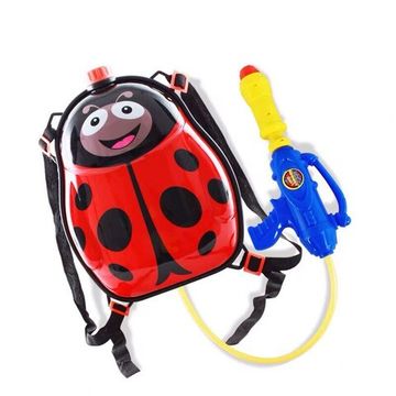 Водный пистолет с баллоном-рюкзаком Божья коровка